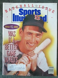 16. April 1990 Sports Illustrated Magazine 1950 vs. 1990 Baseball Special Issue - Bild 1 von 2