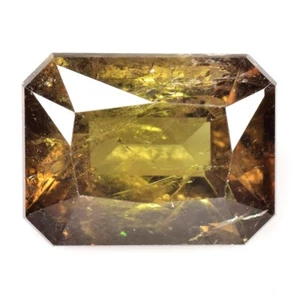4.74ct Gorgeous!! Ultra Rare Transparent Multi Color Axinite Rare Gemstone, - Picture 1 of 3