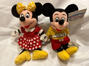 Disney vintage Minnie and Mickey Mouse beanie babies-90’s - Picture 1 of 4