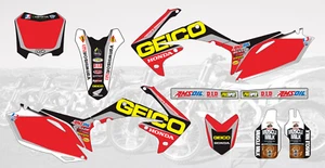 181018 GRAPHICS DECALS STICKERS FOR HONDA CRF250 R 2014-2017 CRF450 R 2013-2016 - Bild 1 von 1