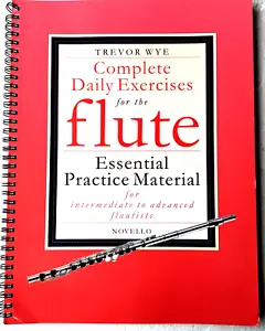 Complete Daily Exercises for the Flute - Flute Tutor by Trevor Wye PLUS See Desc - Imagen 1 de 17