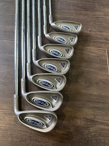 Used Golf Set (Ping G5, Cleveland Hibore Driver and 3 Wood, Cleveland CG11 58) - Picture 1 of 10