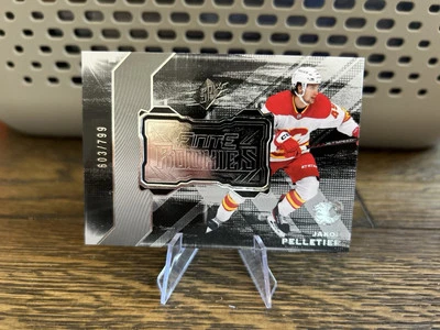 2023-24 SPx - Finite Rookies Jakob Pelletier /799 (RC) Calgary Flames 🔥🔥🔥 - Image 1 of 2