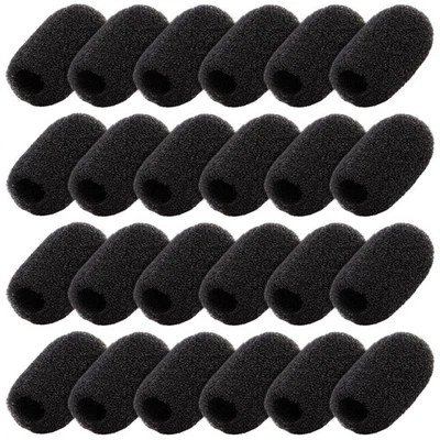 24 Pack Microphone Headset Windscreen Covers - Mini Foam Guard Screens for La... - Image 1 of 4