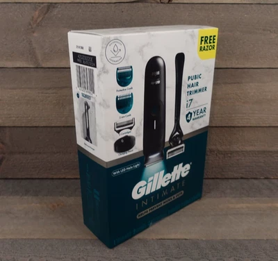 НОВЫЙ беспроводной водонепроницаемый триммер и бритва для лобковых волос Gillette Intimate от Braun i7 - Изображение 1 из 4