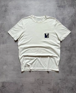 Louis Vuitton Cup Embroided Logo White T Shirt Auth Men's Size M - Picture 1 of 14