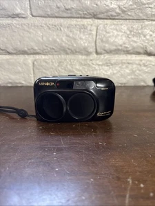 Minolta Explorer Freedom Zoom 35mm film camera Black - Picture 1 of 5