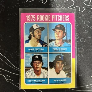 1975 Topps 618 Rookie Pitchers Easterly/Johnson/McGregor/Rhoden - Photo 1/2