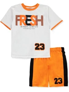 Quad Seven Boys' 2-Piece Basketball Shorts Set Outfit Color: multi Size: 4 - Picture 1 of 1