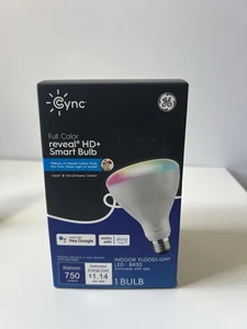 Cync Full Color Smart LED BR30 Floodlight Light Bulb C by GE Direct Connect - Picture 1 of 5