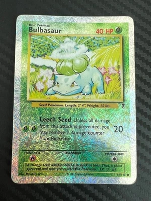 Pokémon TCG Legendary Collection Bulbasaur Reverse Holo 68/110 DMG - Image 1 of 2