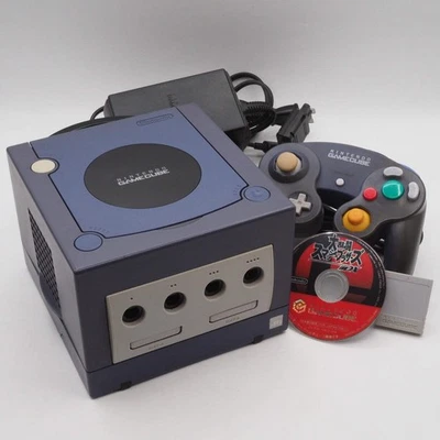 Sistema de consola Nintendo GameCube violeta con Super Smash Bros. DX... - Imagen 1 de 4