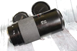Sony Minolta 70-210mm f/4 BEER CAN zoom lens for a350 a550 a450 a65 a77 A mount - Picture 1 of 3