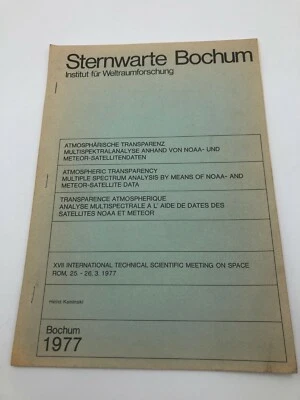 Atmospheric trasparente multiple spectrum and meteor satellite data 1977 - Immagine 1 di 4