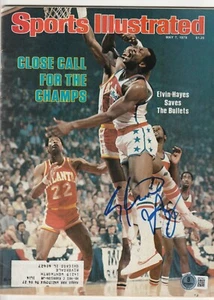 ELVIN HAYES Signed 5/7/79 SPORTS ILLUSTRATED Beckett Auth. (BAS) - Picture 1 of 2
