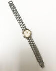 Seiko 1N00 0E90 Ladies Vintage Analog Quartz Silver Gold Tone Cream Dial Watch