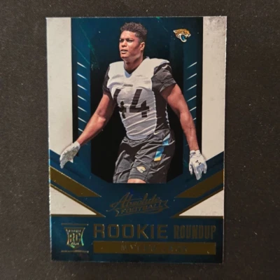 2016 - Myles Jack - Panini Absolute - Rookie Roundup #20 (RC) Jaguar Shiny - Image 1 of 3