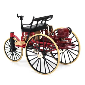 Vintage Car Model Alloy Office 1/12 Scale Tricycle Figurine Home Decor mkl - Picture 1 of 8