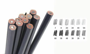 12 Graded Pencils Drawing Sketching Tones Shades Art Artist Picture School UK - Picture 1 of 1