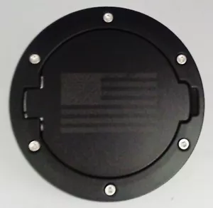 Jeep Wrangler JK JKU 2007-2018 bandera de Estados Unidos tapa del tanque de gasolina llenado cubierta de puerta de combustible - Imagen 1 de 11