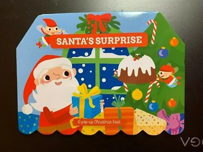 SANTA'S SURPRISE CHRISTMAS POP-UP BOARD BOOK BRAND NEW KID'S FUN HOLIDAY READING - Image 1 of 3