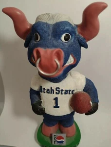 Utah State University Mascot Big Blue Bobblehead - Picture 1 of 12