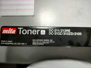 Genuine Mita 37002137 Toner Cartridges (1) Box of Two Mita DC 2105 DC 211 DC 2 - Picture 1 of 3