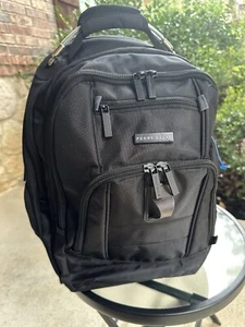 Perry Ellis Men's M380 Business Laptop/Tablet Backpack, Black. Europe/EU. NWT - Picture 1 of 11