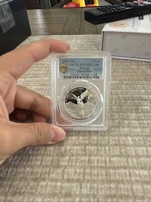 2005 Libertad 1/2 Oz Proof Libertad PR70! ONLY ONE GRADED IN 70!! 2800 MINTED!  - Image 1 of 3