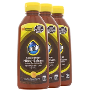 3 x Pronto Spezialpflege M�bel Balsam mit Bienenwachs je 200 ml Sch�tzt & Pflegt - Bild 1 von 3