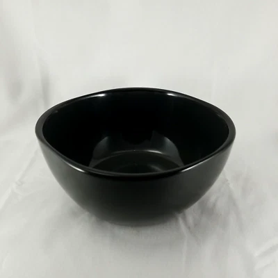 Gibson Home Ceramic Black Soup/Cereal Bowl - Image 1 of 4