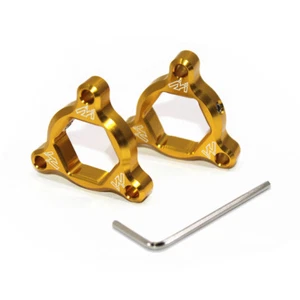 17mm CNC Fork Preload Adjusters For Suzuki GSX1400/GSXR1100 WP-WT/TL1000R/S gold - Picture 1 of 8