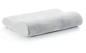 TEMPUR Original Neck Pillow Genuine Firm Support Medium Gray 19.6x12.2x3.9in - Picture 1 of 5