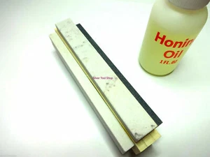 Mini Honig Set hart & weich Arkansas Steinschärfen Steinhonen Werkzeuge Klingen - Bild 1 von 3