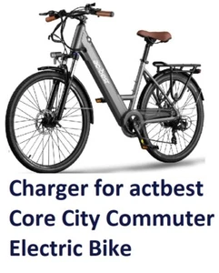 🔥power supply battery Charger for actbest Core City Commuter Electric Bike 2AN - Picture 1 of 2