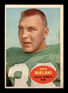 1960 Topps 36 Dick Bielski Sallas Cowboys