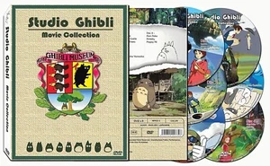 Hayao Miyazaki & Studio Ghibli Deluxe Edition 17 Best Movie Collection 6-DVD Set - Afbeelding 1 van 4