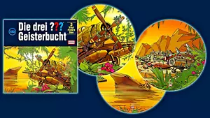 Die drei ??? Fragezeichen - Geisterbucht 150 - 3x LP Vinyl, wie neu , Vinyl - Bild 1 von 4