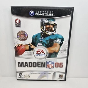 🏈Madden🏈 [COMO NUEVO] NFL 06 (Nintendo GameCube, 2005) +completo+ ✔️ - Imagen 1 de 10