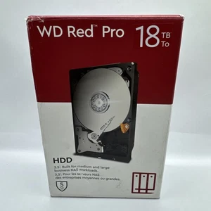 WD 18TB Internal Hard Drive HDD 7200 RPM 512MB Cache 3.5" - Afbeelding 1 van 6