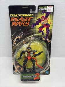 Transformers Beast Wars Transmetals 2 OPTIMUS MINOR complete w/card 1998 Hasbro - Picture 1 of 15