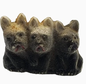 Vintage Scottish Terrier Scottie Hund Figur Kunststoff Spielzeug Hunde besetzt Japan - Bild 1 von 11