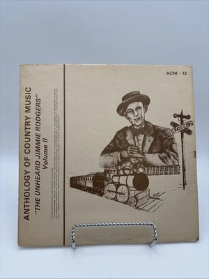 Jimmie Rodgers-The Unheard Volume II-Folk ACM-12 LP Vinyl Record USA NM/VG+ - Image 1 of 4
