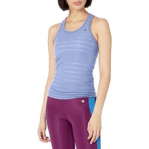 Camiseta sin mangas Periwinkle Mesh Racerback Champion Pilates Running Cardio Gorpcore nueva con etiquetas - Imagen 1 de 5