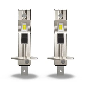 2X H1 LED headlamp bulbs High Headlight Low Beam Kit Cold White 9W 12V - Picture 1 of 2