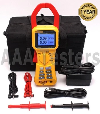 Fluke 345 Single Phase Power Quality Clamp Meter DC Current 2000A - Image 1 of 4