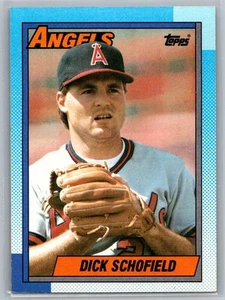 Dick Schofield 1990 Topps California Angels #189 - Picture 1 of 2