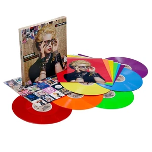 MADONNA Finally Enough Love 50 Number Ones The Rainbow VINYL BOX SET - Picture 1 of 6
