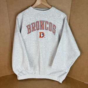 Vintage Denver Broncos Crewneck Sweatshirt Logo7, 3XL, 3/4 Length Sleeves, Grey - Bild 1 von 8