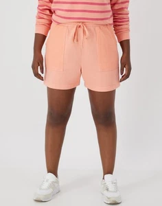 Hanes Women's Garment Dyed French Terry Shorts, 5" (Plus Size) - Picture 1 of 14
